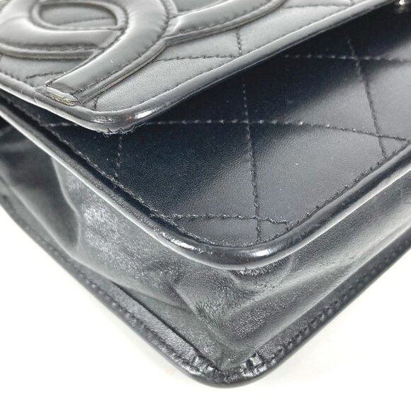 CHANEL A46646 Cambon Line Chain Long Wallet Crossbody Chain Bag Shoulder Bag - Picture 4 of 16